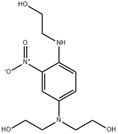 3-硝基-4-羟乙氨基-N,N-二羟乙基苯胺,33229-34-4,结构式