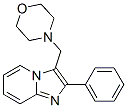 3-(Morpholinomethyl)-2-phenylimidazo[1,2-a]pyridine Struktur