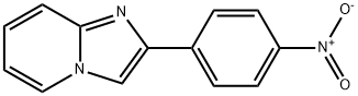 2-(4-Nitro-phenyl)-imidazo[1,2-a]pyridine Struktur