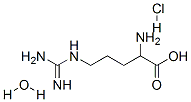 DL-ARGININE HYDROCHLORIDE MONOHYDRATE Structure