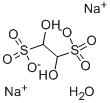 GLYOXAL SODIUM BISULFITE ADDITION COMPOUND HYDRATE, 98 Struktur