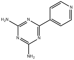 2,4-二氨基-6-(4-吡啶)-S-三嗪, 33237-20-6, 结构式