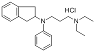 盐酸茚丙胺 结构式