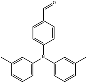 4-(DI-M-TOLYL-AMINO)-BENZALDEHYDE
 Struktur