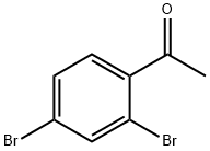 1-(2,4-dibromophenyl)ethanone Struktur