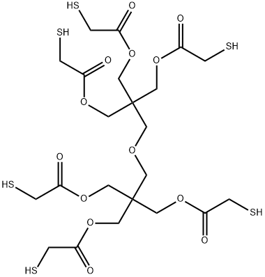 DIPENTAERYTHRITOL HEXAKIS THIOGLYCOLATE 结构式