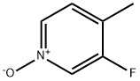 Pyridine, 3-fluoro-4-methyl-, 1-oxide (9CI) Structure