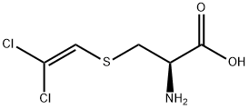 S-(2,2-ジクロロビニル)-L-システイン 化学構造式