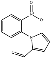 1-(2-硝基苯基)-1H-吡咯-2-甲醛, 33265-61-1, 结构式