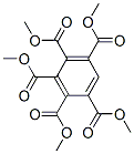 1,2,3,4,5-ベンゼンペンタカルボン酸ペンタメチル 化学構造式