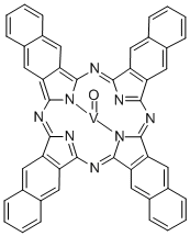 VANADYL 2,3-NAPHTHALOCYANIDE Struktur