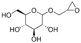 2',3'-epoxypropylglucopyranoside 结构式
