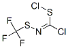 1-(Chlorothio)-N-[(trifluoromethyl)thio]formimidic acid chloride Structure