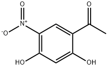 2' 4'-DIHYDROXY-5'-NITROACETOPHENONE 化学構造式