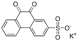 POTASSIUMPHENANTHRENEQUINONE-2-SULPHONATE Structure