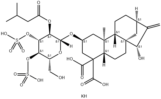 羧基苍术苷,33286-30-5,结构式