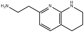 5,6,7,8-四氢-1,8-萘啶-2-乙胺 结构式
