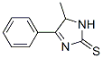 5-Methyl-4-phenyl-3-imidazoline-2-thione Struktur