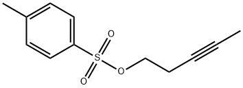 1-(p-Tosyloxy)-3-pentyne 化学構造式