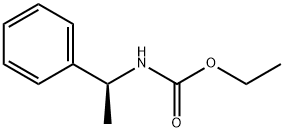 (S)-1-苯基乙基氨基甲酸乙酯 结构式