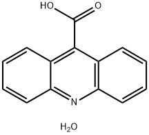 9-ACRIDINECARBOXYLIC ACID HYDRATE Struktur