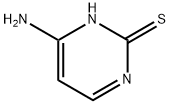 4-AMINO-2-MERCAPTOPYRIMIDINE Structure