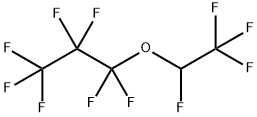 七氟丙基1,2,2,2-四氟乙醚,3330-15-2,结构式