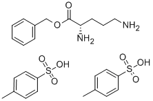 benzyl L-ornithine di(4-toluenesulphonate 结构式