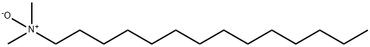 N,N-二甲基十四癸胺-N-氧化物, 3332-27-2, 结构式