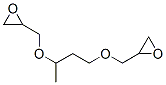 1,3-bis(2,3-epoxypropoxy)butane Struktur