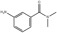 3-アミノ-N,N-ジメチルベンズアミド 化学構造式