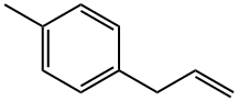 4-メチル-1-アリルベンゼン 化学構造式