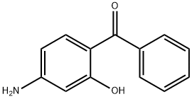 4-Amino-2-hydroxybenzophenone Struktur