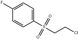 2-氯乙基4-氟苯基砜, 33330-46-0, 结构式