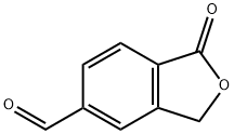 1,3-二氢-1-氧-5-异苯并呋喃甲醛, 333333-34-9, 结构式