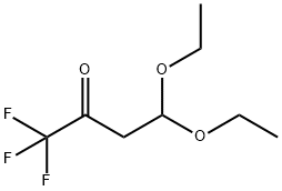4,4-二乙氧基-1,1,1-三氟甲基-2-丁酮, 333339-64-3, 结构式