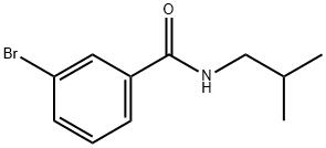 3-溴-N-异丁基苯甲酰胺,333345-92-9,结构式