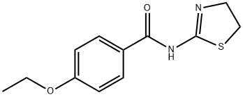 Benzamide, N-(4,5-dihydro-2-thiazolyl)-4-ethoxy- (9CI) 结构式