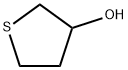 テトラヒドロチオフェン-3-オール 化学構造式