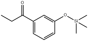 3'-[(Trimethylsilyl)oxy]propiophenone Struktur
