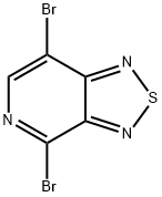 [1,2,5]Thiadiazolo[3,4-c]pyridine, 4,7-dibroMo- Struktur