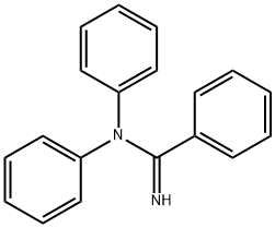 N1,N1-ジフェニルベンゼンカルボイミドアミド 化学構造式