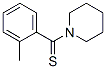 1-(2-Methylbenzothioyl)piperidine 结构式