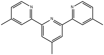 4,4',4-三甲基-2,2':6',2-三联吡啶 结构式