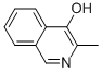 3-METHYLISOQUINOLIN-4-OL 化学構造式