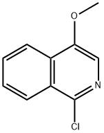 1-CHLORO-4-METHOXYISOQUINOLINE Struktur