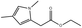 ethyl 1,4-dimethyl-1H-pyrrole-2-acetate Structure