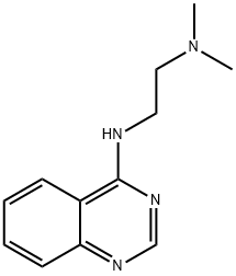 4-[2-(Dimethylamino)ethylamino]quinazoline Struktur