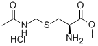 methyl S-(acetamidomethyl)-L-cysteinate monohydrochloride Struktur