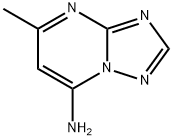 5-メチル[1,2,4]トリアゾロ[1,5-A]ピリミジン-7-アミン 化学構造式